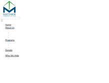 Tablet Screenshot of matthew25.atiba.com